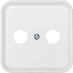 Placa para tomas inductivas de r-tv+sat blanco simon 31