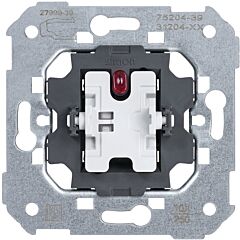 Conmutador 10 ax 250v~ con luminoso incorporado y sistema de embornamiento rápido simon 75