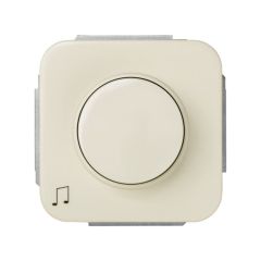 Potenciómetro simon 31 para altavoces 3w 27ohm marfil