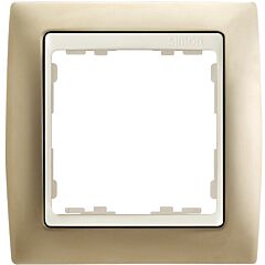 Marco para 1 elemento cava mate interior marfil simon 82