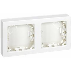 Marco 2 elementos horizontal (blanco)