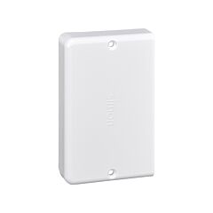 Accesorio tapa final 90x55 mm blanco