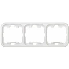 Marco para 3 elementos blanco s31