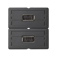 Conector 2xusb 2.0 tipo a hembra