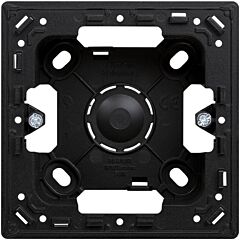 Caja de superficie para 1 elemento negro mate simon 270
