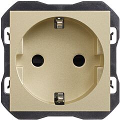 Base de enchufe schuko 16a 250 v~ con sistema de embornamiento a tornillo cava simon 270