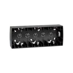 Caja de superficie alta para 3 elementos grafito simon 82