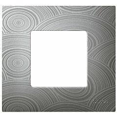 Funda intercambiable para marco 1 elemento gris helios simon 27 play