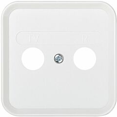 Placa para tomas inductivas de r-tv blanco simon 31
