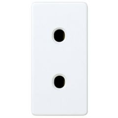Base enchufe bipolar de medio elemento