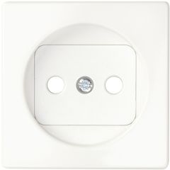 Tapa con dispositivo de seguridad para la base de enchufe bipolar blanco simon 82