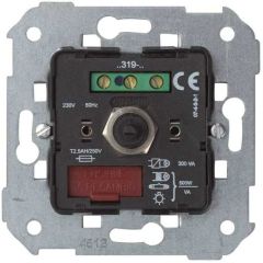 Regulador-conmutador de luz giratorio de 40 a 500 w/va simon 75