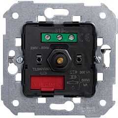 Regulador-conmutador de luz giratorio de 40 a 500 w/va simon 75