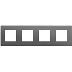 Marco para 4 elementos titanio simon 270