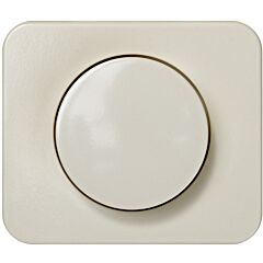 Placa para los mecanismos electrónicos giratorios marfil simon 75