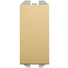 Conmutador pulsante 10ax 230v~ de tecla estrecha con sistema de embornamiento rápido oro simon 270