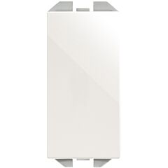 Conmutador pulsante 10ax 230v~ de tecla estrecha con sistema de embornamiento rápido blanco simon 270