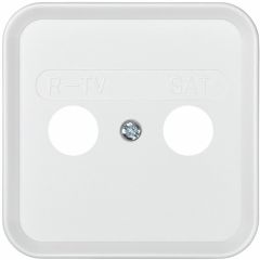 Placa toma r-tv+sat