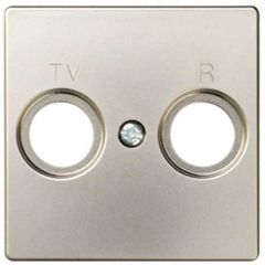 Placa para tomas inductivas de r-tv cava simon 82