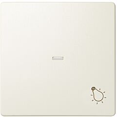 Tecla individual con visor y grabado luz para mecanismos s.77 marfil simon 82