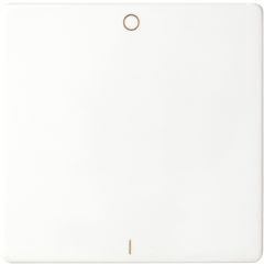 Tecla individual para interruptor bipolar con grabado i/o blanco simon 82