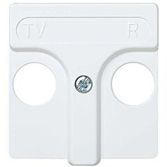 Placa para tomas inductivas de r-tv blanco simon 27 play