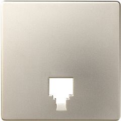 Placa para tomas telefónicas con conectores rj11 y rj12 cava simon 82