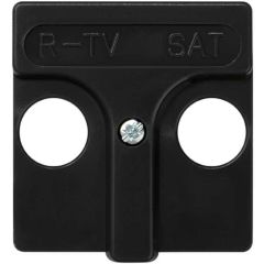 Placa toma r-tv+sat