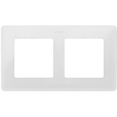 Marco para 2 elementos blanco cálido simon 82 detail original