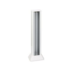 Minicolumna aluminio de 2 caras para 8 elementos por cara blanco simon 500 cima