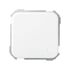 Pulsador neutro 10 a 250v~ con alojamiento para pictograma y sistema de embornamiento rápido blanco simon 31
