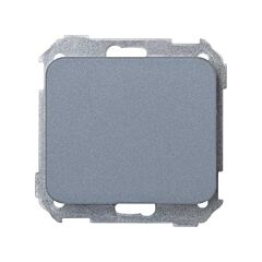 Placa ciega gris simon 75