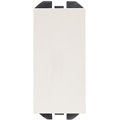 Tapa ciega estética mínima blanco mate simon 270
