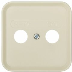 Placa toma r-tv+sat