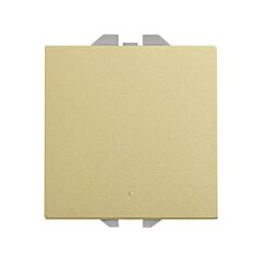 Conmutador pulsante 10ax 230v~ con sistema de embornamiento rápido bronce simon 270