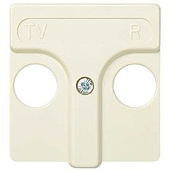 Placa para tomas inductivas de r-tv marfil simon 27 play
