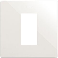 Marco estética mínima para 1 elemento blanco simon 270