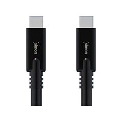 Cable usb 3.1 c - usb c negro 1m