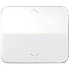 Tecla individual para mecanismo de persianas con 3 posiciones ( subida, bajada y paro) blanco simon 75