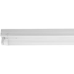Regleta argos led de color blanco, portalámparas g13 para lámpara ectube led 600mm para alumbrado de interiores.