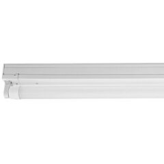 Regleta argos led de color blanco, portalámparas g13 para lámpara ectube led 1200mm para alumbrado de interiores.