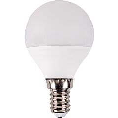 Lámpara led essense ball basic, de forma esférica, de 5w de potencia a 230v ac, con un flujo de 511lm y 5000k. casquillo e14. de muy bajo consumo, par