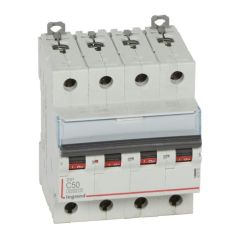 Magnetotérmico dx³ 6000/10 ka - 4p - 400 v~ - 50a - curva c