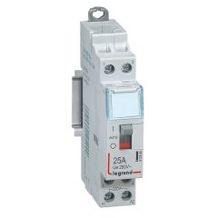 Contactor con bobina 230 v~ - 2p - 250 v~ - 25a - 2 na - 1 módulo