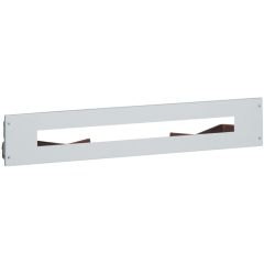 Tapa cubrebornas metal xl³ 800/4000 - con tornillos - para aparato modular - alt. 150mm - 36 módulos