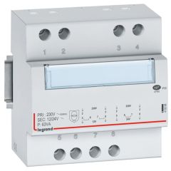 Transformador de seguridad - 230v/12 o 24v - 63va