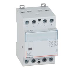 Contactor con bobina 230v~ - 4p - 400v~ - 63a - 4 na - 3mod