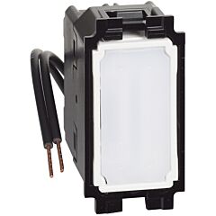 Cruzamiento luminoso living now - led blanco - 10ax - 250vca - 1mod