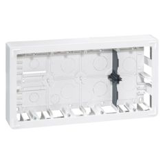 Caja de superficie mosaic - 2x10mod - profundidad 46mm
