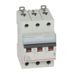 Magnetotérmico dx³ 6000/10 ka - 3p - 400 v~ - 16a - curva c